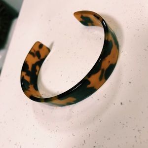 Tortoise cuff bracelet
